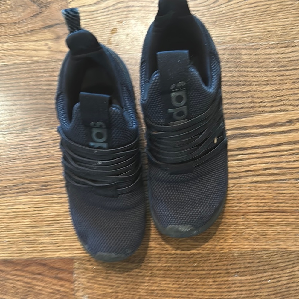 Adidas Men's Black Slip-On Knit Sneakers